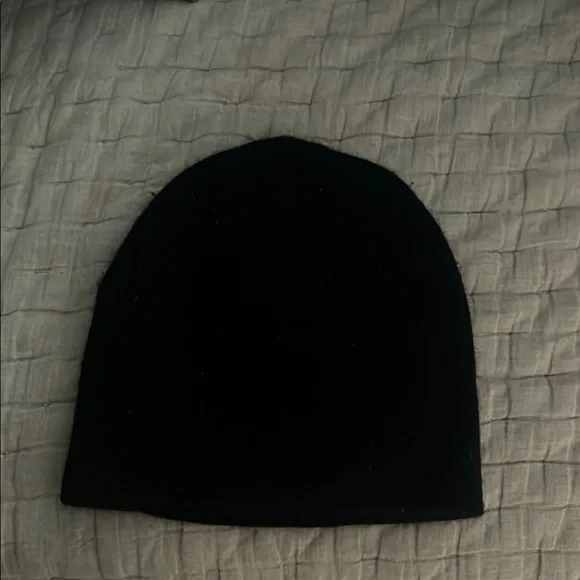 Black Knit Beanie with Alaskan Embroidery - Picture 2 of 2